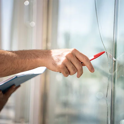 broken glass repair in Ives Estates, FL